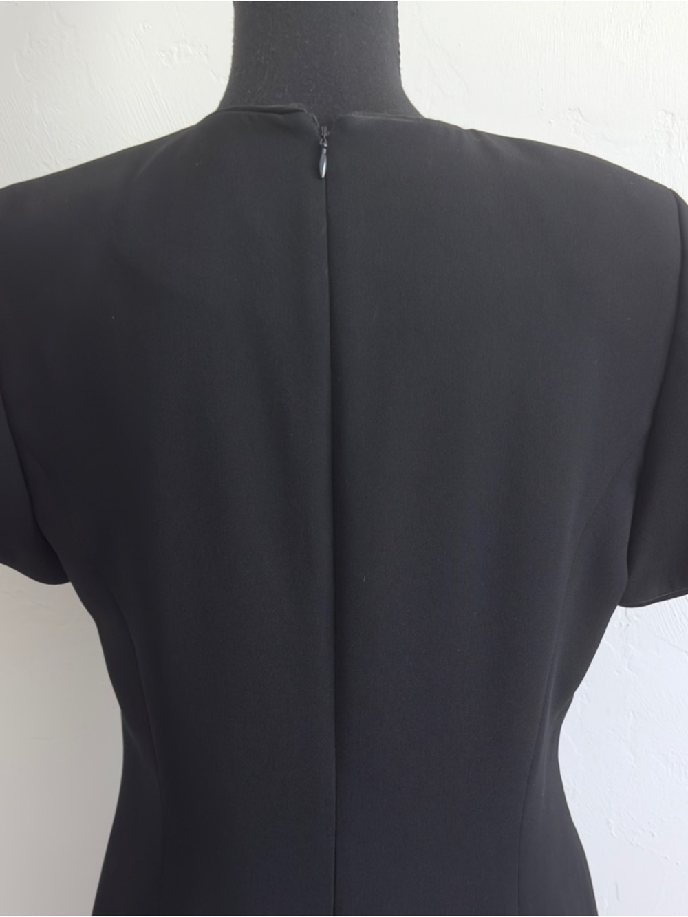 Brooks Brothers Black Sheath Dress Sz 6 - Picture 6 of 8